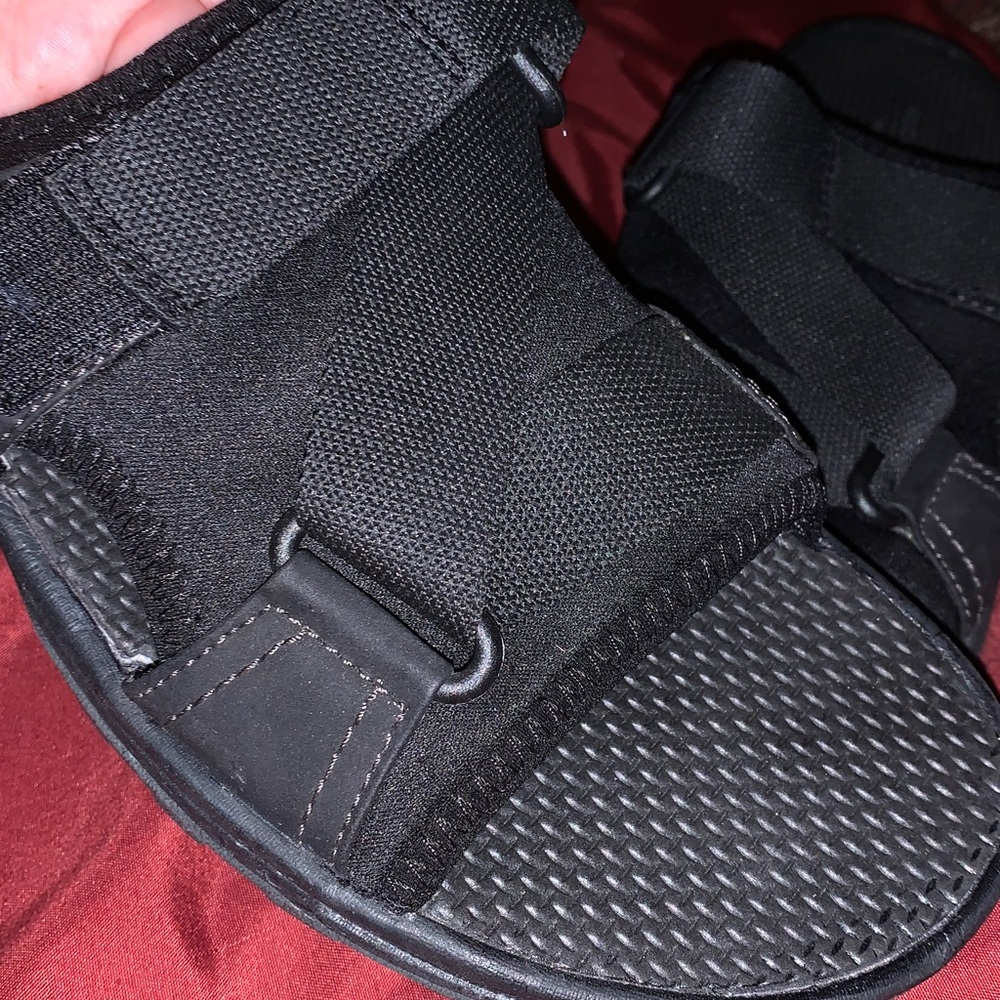 Rockport XCS Trail Sandals Mens Black Technique Trail Slide Open Toe 10.5 M - Picture 4 of 10